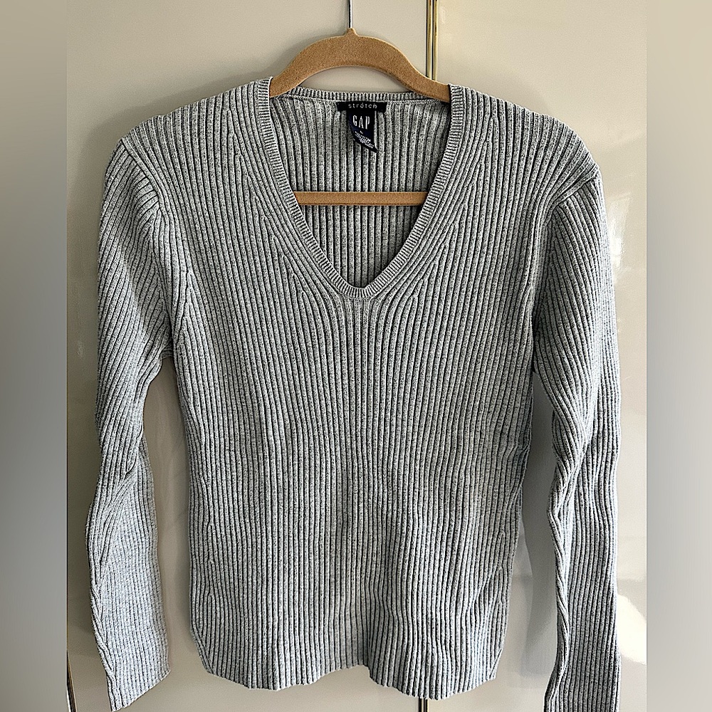 Gap Cotton Ribbed Sweater